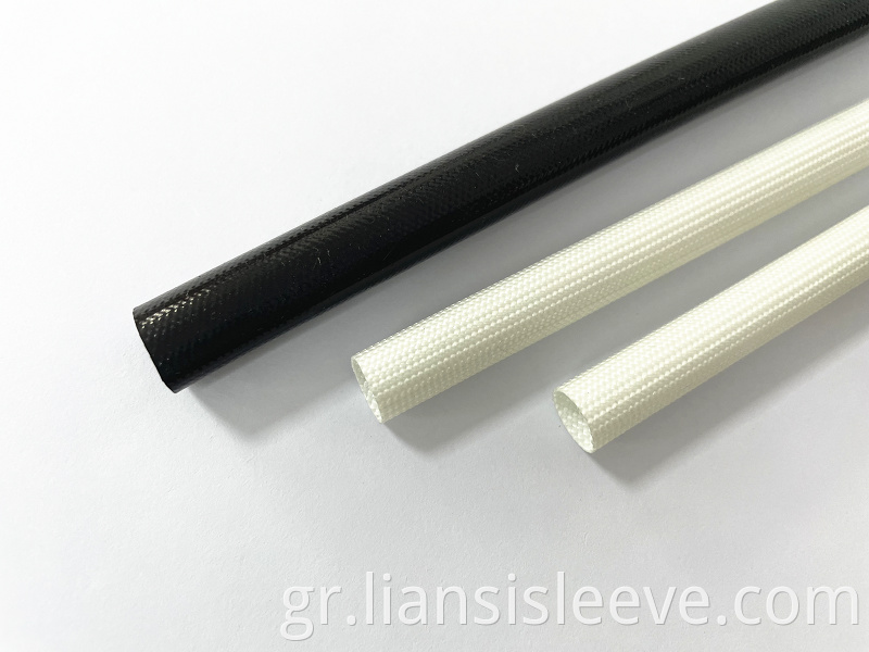 Silicone fiberglass sleeve